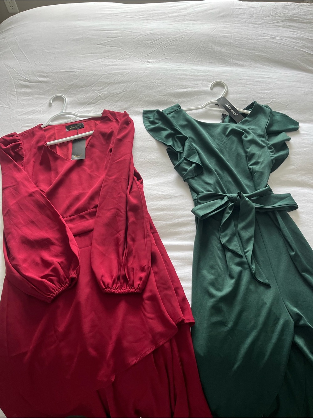 Reitman’s dress and tie romper NWT